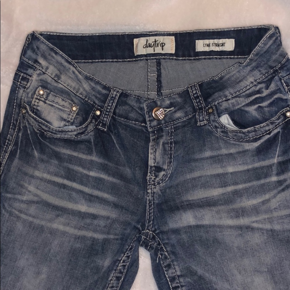 Day Trip Lynx Straight Jeans